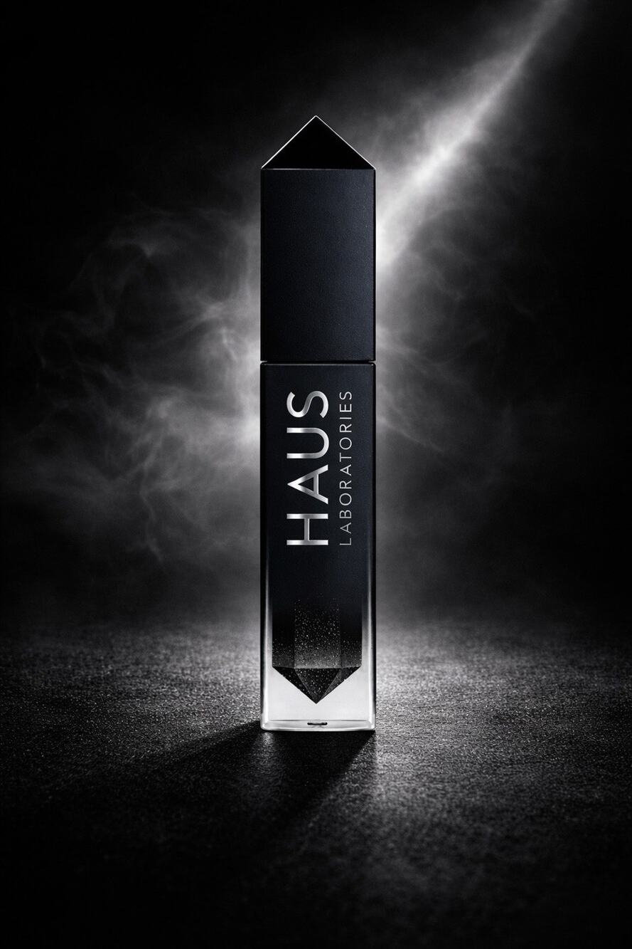 HAUS LABORATORIES -Risqué Brow & Lash Sparkle Topper- Shade: Drama - 0.10 fl oz